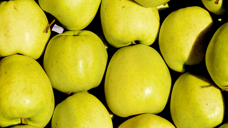 фрукти, Грін, зелене яблуко, продукти харчування, свіжість, органічні, стиглі