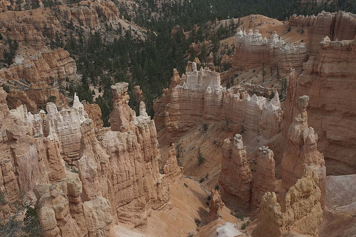 rock formations, bryce canyon national park, western landscape
