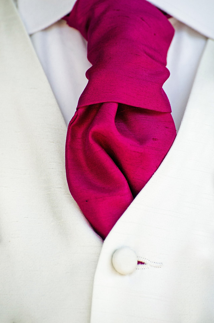 cà vạt, chú rể, corsage, buổi lễ, pinned, tơ lụa, đám cưới