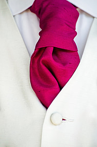 kravat, damat, çiçek buketi, töreni, Sabitlenmiş, İpek, Düğün