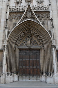 Lyon, arhitektūra, ēka, fasāde, vēsturisko ēku, Église saint-bonaventure, osta