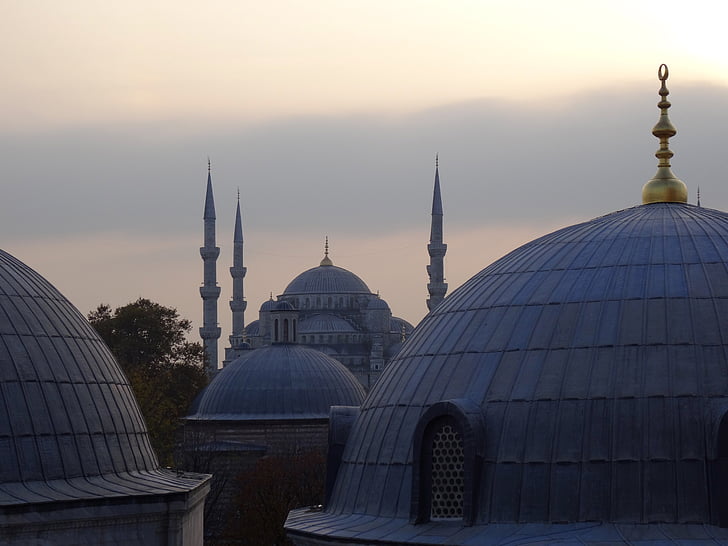 Zilā mošeja, Istanbul, Turcija