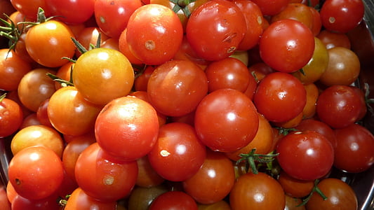 tomate, tomate cereja, produtos hortícolas