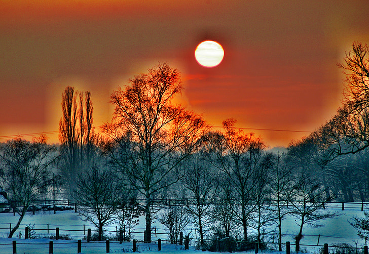 abendstimmung, Romantika, obloha