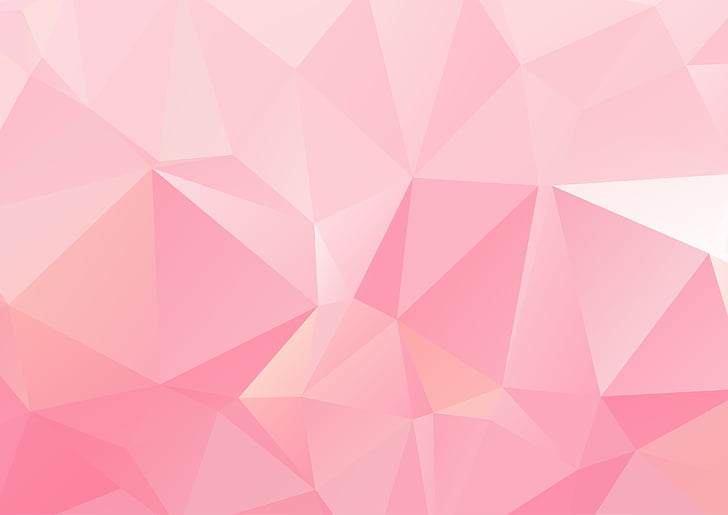 roze, romantische, achtergrond, achtergronden, geometrische vorm, abstract, shape Driehoek