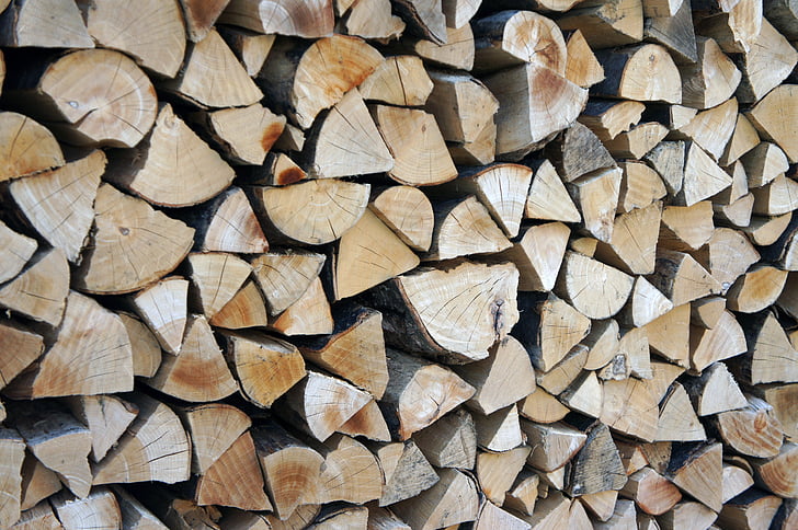 hrpu drva, Bavaria, drva za ogrjev, zapisnik, drvo, vatra, topline