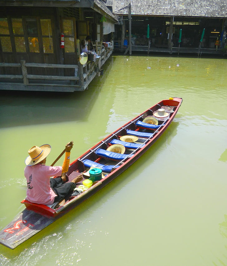thailand, floating market, times