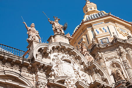 Sevilla, străzi, arhitectura, celebra place, Europa, Biserica, Catedrala