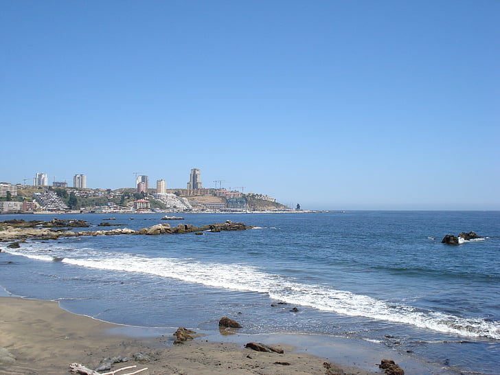 Chile, Viña del mar, pláž