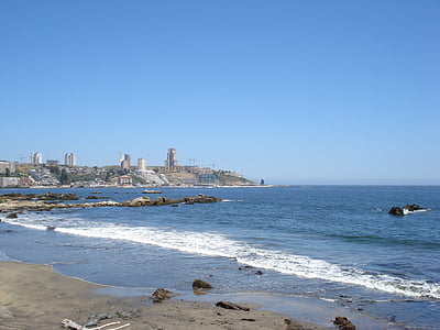 Chile, Viña Del mar, Strand