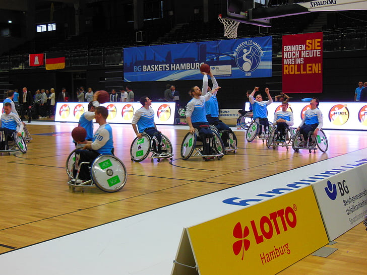 Hamburg, Basketball cup, mobilność, Sport, osoby na wózkach inwalidzkich