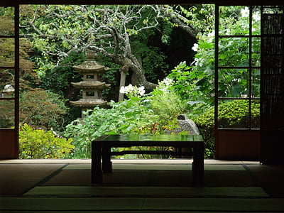 japan, garden, quaint