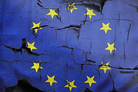 ES vėliava, brexit, Europoje, Didžiosios Britanijos, Jungtinė Karalystė, Didžiojoje Britanijoje, Europos