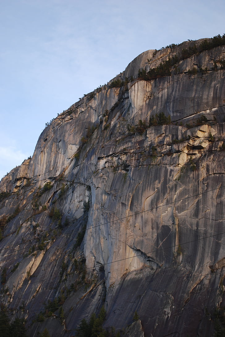 Cliff, Kanada, Whistler, Rock, natursköna, Utomhus, naturen