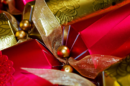 Resumo, celebração, Natal, close-up, bolacha, decoração, festivo