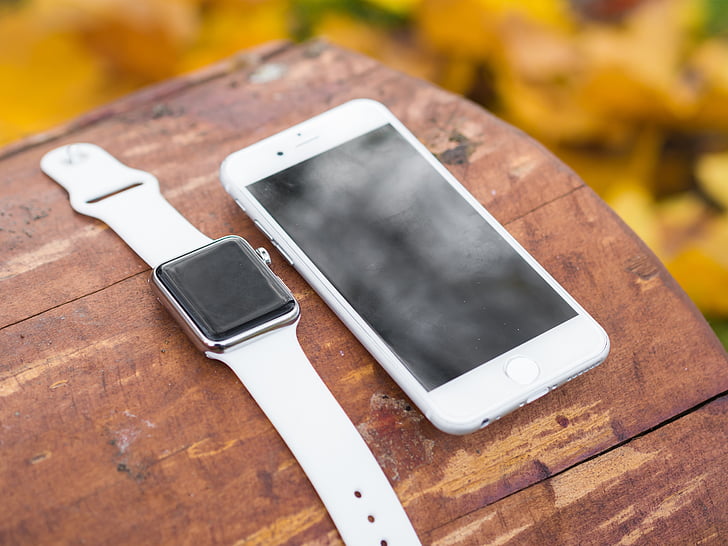 iphone, iwatch, สมาร์ทโฟน, smartwatch, สมาร์ท, นาฬิกา, หน้าจอ