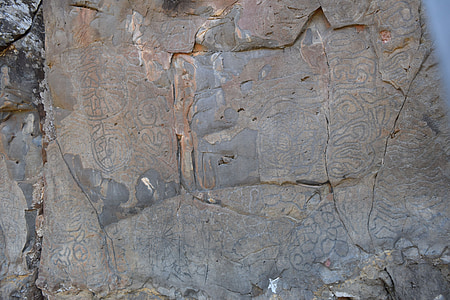 petroglyphs, petroglyphs fajana, El paso, La palma, Kanarų salos, Guanches, Indėnas