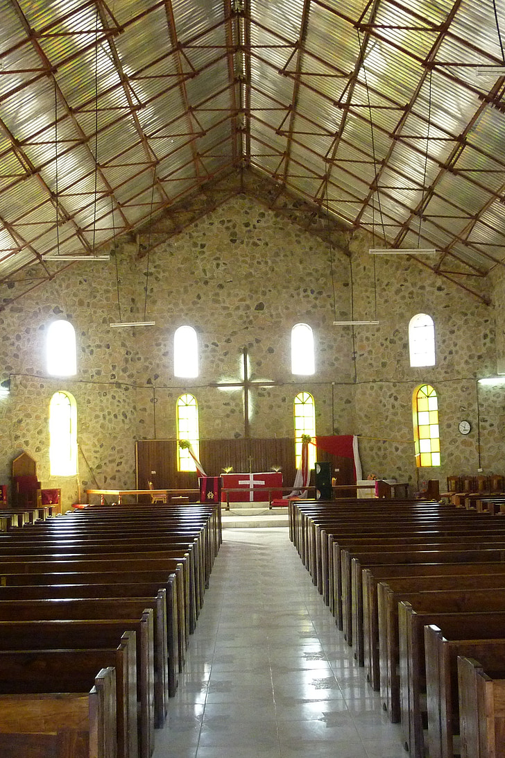 Iglesia, casa de adoración, África, Tanzania, manyoni, Catedral, anglicanos