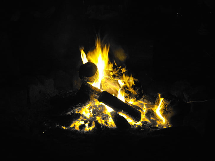 easter fire, fire, may fire, easter, flame, campfire, wood fire