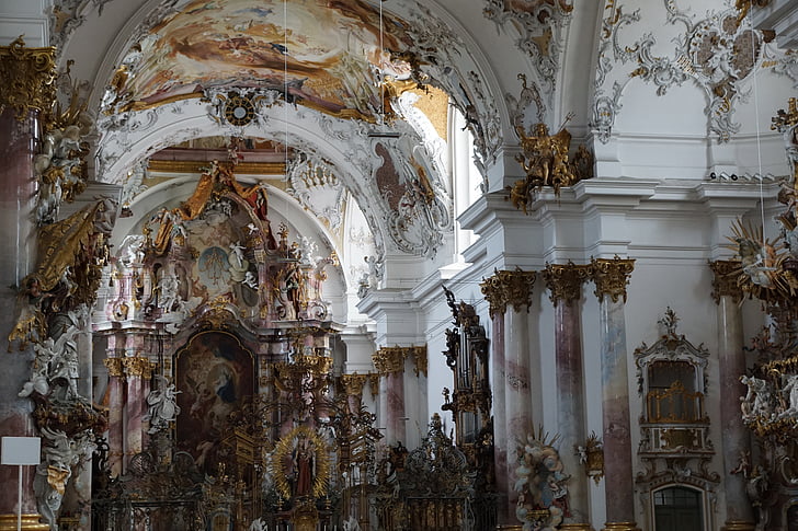 Nhà thờ, zwiefalten, kiến trúc Baroque, Đức tin, Thiên Chúa, Münster, Đức