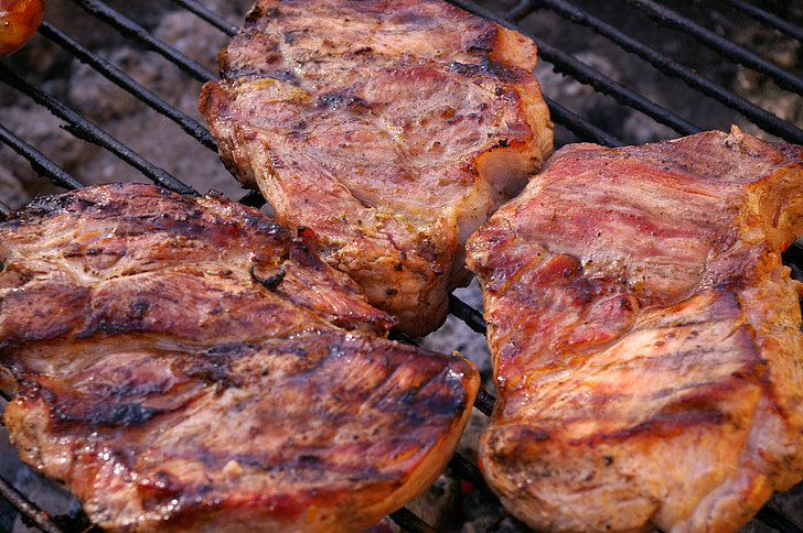 grilled meats, barbecue, meat, grill, delicious, eat, grilled
