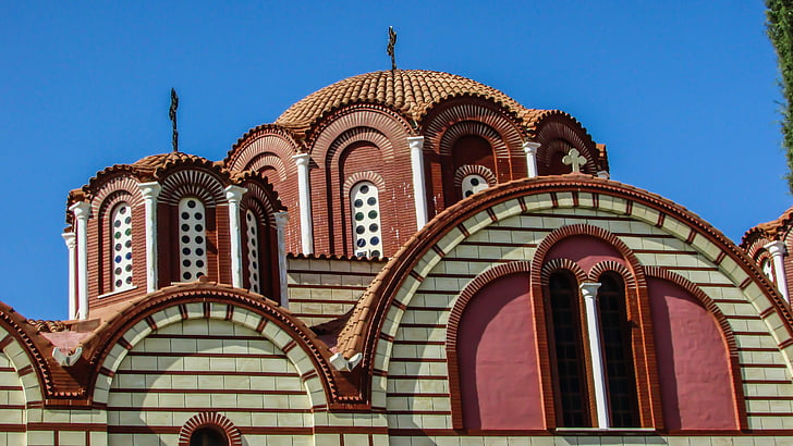 Kıbrıs, Aradippou, Ayios fanourios, Kilise, Ortodoks, mimari, din