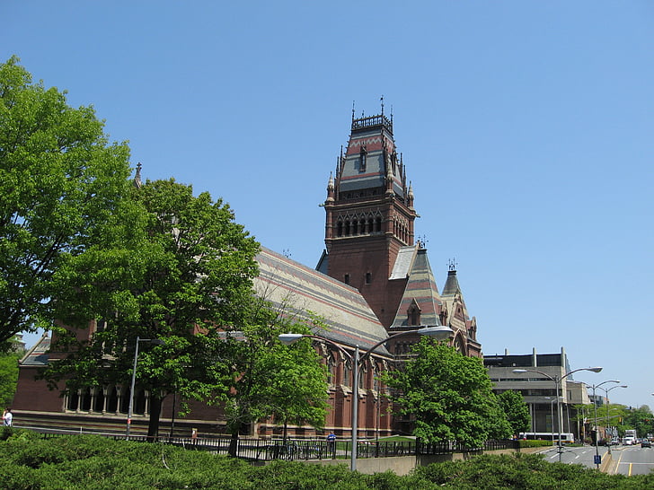 Cambridge, Massachusetts, Harvard, arquitectura, Memorial, Iglesia, América