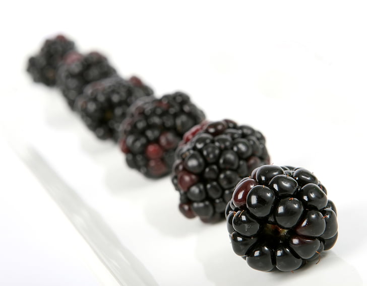 Berry, čierna, BlackBerry, čučoriedka, Raňajky, detailné, Farba