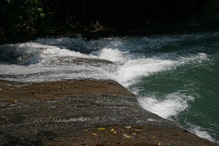 Rapids, eau, Honduras, rivière, flux