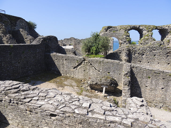 Ruin, arches, mur, Rock, suite, histoire, architecture