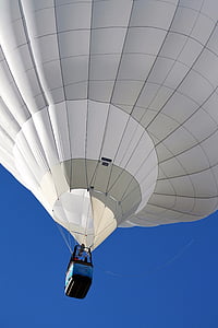 Festa dell'aerostato di Albuquerque, palloncini, cielo, colorato, blu, modello, volo