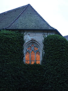 kloster lorch, kloster, Lorch, fönster, belysta, arkitektur, benediktinkloster