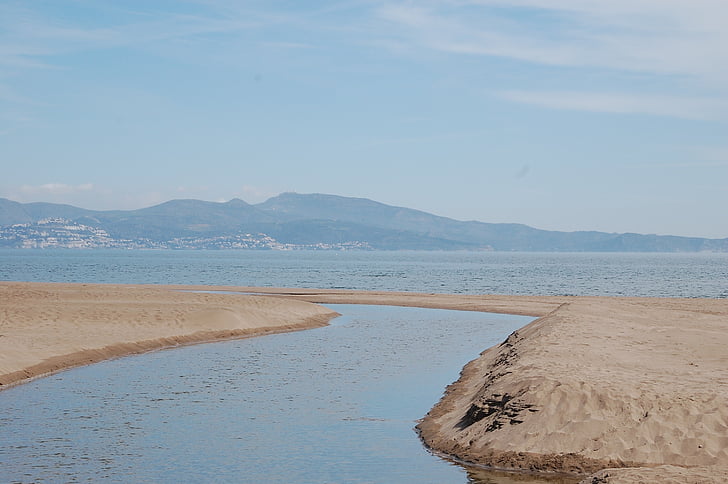 havet, sand, natur, Beach