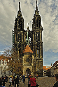the cathedral, church, architecture, stone church