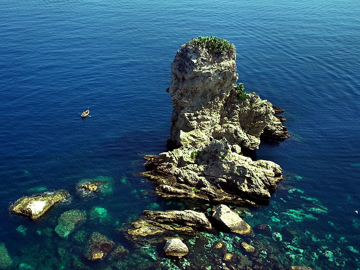 Itália, Ilha, Mediterrâneo, mar, viagens, água, debaixo d'água