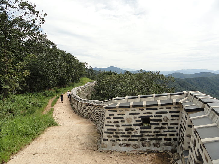 namhansanseong, Gyeonggi-do, wandeling