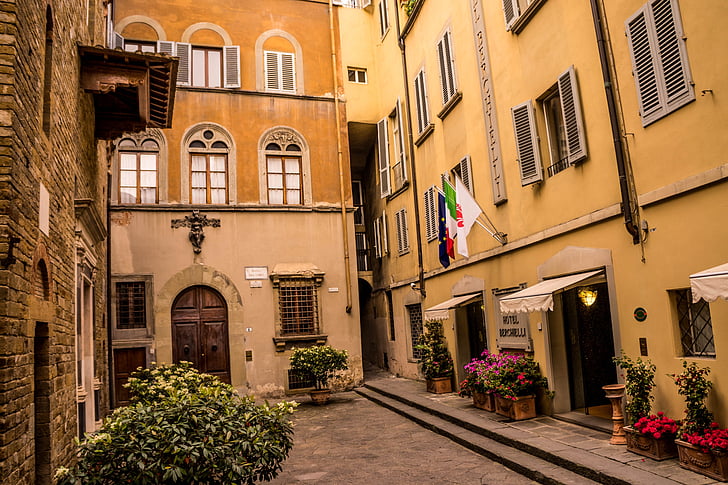 Φλωρεντία, Ιταλία, το ξενοδοχείο, Berchielli, κτίριο, αρχιτεκτονική