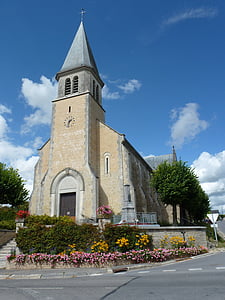 Barby, Ardennen, Saint john, kerk, religieuze, gebouw, Christendom