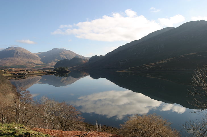 Loch, Škótsko, vody, Highlands, Sky, jazero, Príroda