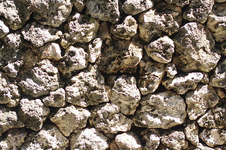 material, muro de piedra, Coral, textura, Fondo