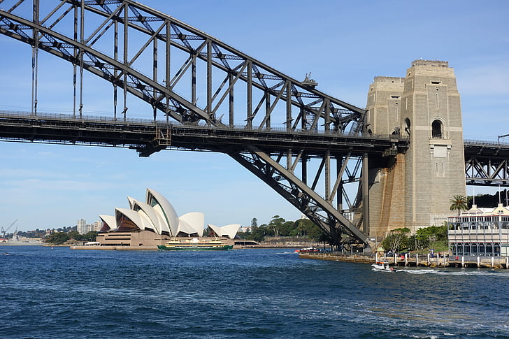 Opera house, Australia, Sydney, Miasto, podróży, przerwa, Architektura