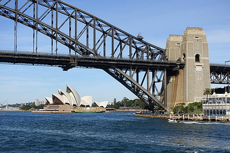 歌剧院, 澳大利亚, 悉尼, 城市, 旅行, 休息, 建筑