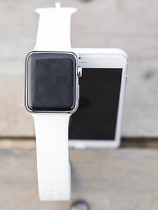 iPhone, iwatch, smartphone, Smartwatch, Smart, Watch, zaslon