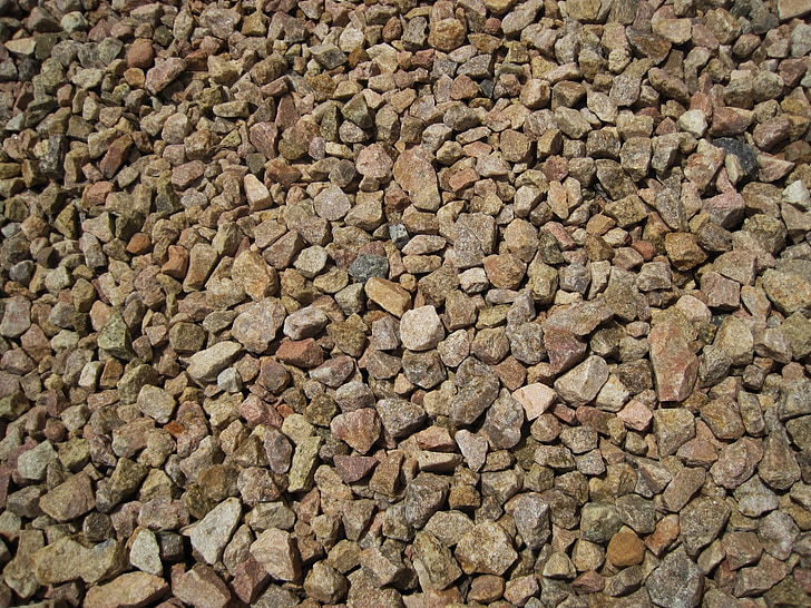 stones, gravel, spread, cover, stone, rock, construction
