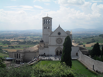 Assisi, kostol, Taliansko, Architektúra, historické, náboženstvo, pamiatka