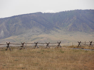 planine, raspon, ranč