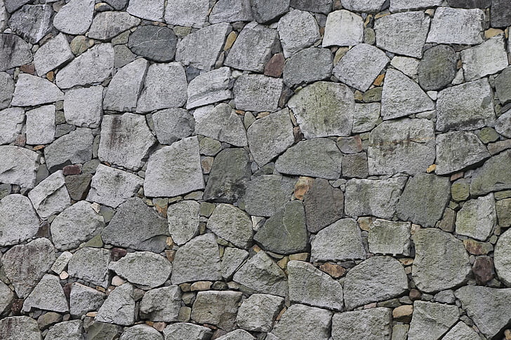 sten væg, sten, væg, Castle, Japan, tekstur, arkitektur