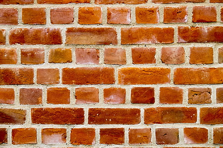 wall, brick, background, red, zieglesteine, bricked, backgrounds