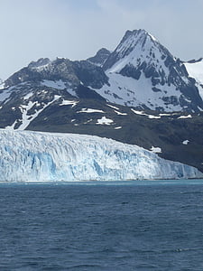 Etelämanner, eteläisellä jäämerellä, jäätikkö, Etelä-georgia, Ice