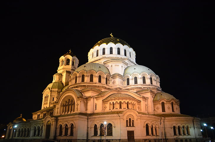 Sofia, kirke, katedralen, bygge, steder av interesse, tro, arkitektur
